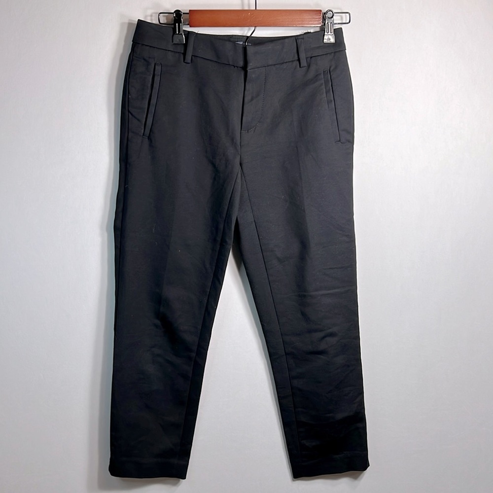 Tommy Hilfiger Stretch Slim Crop Black Pant size 0